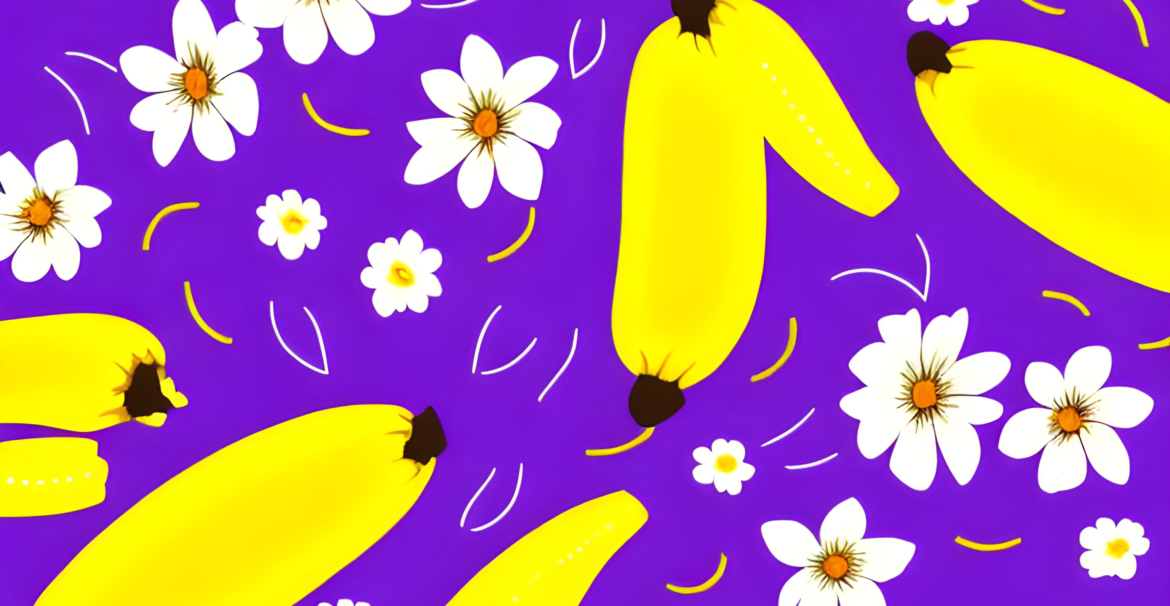 Big yellow banana's symbolizing penis strength